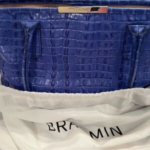 BEAUTIFUL BLUE BRAHMIN BAG